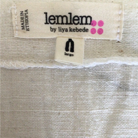 Lemlem long sleeve v neck shirt - Picture 6 of 6